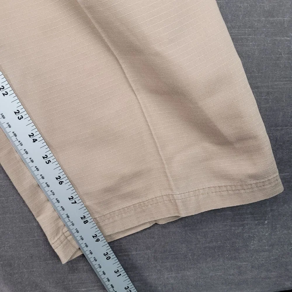 Carhartt Khaki Cargo Work Pants Tactical Ripstop Cotton Utility Trousers Mens XL